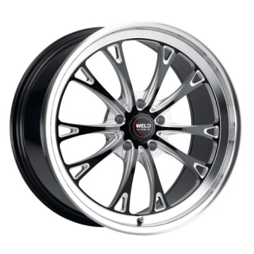 Picture of Weld Belmont Drag 17x10 / 5x120 - Gloss Black