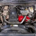 Picture of Banks Power 07.5-12 Ram Cab Chassis 6.7L Diesel Monster-Ram Intake System w/Fuel Line - Red