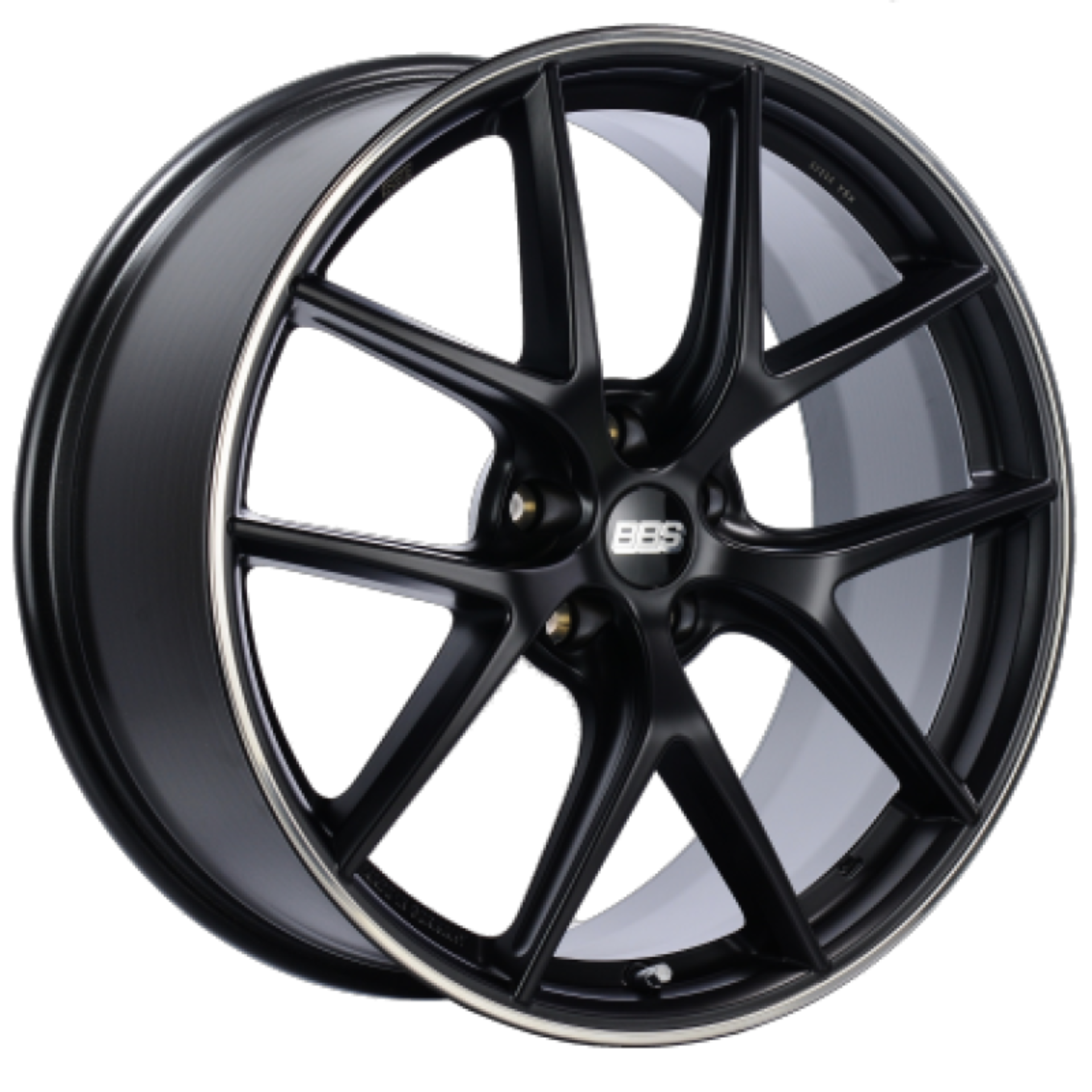 Picture of BBS CI-R 19x8.5 5x114.3 ET36 Satin Black Rim Protector Wheel - 82mm PFS/Clip Required