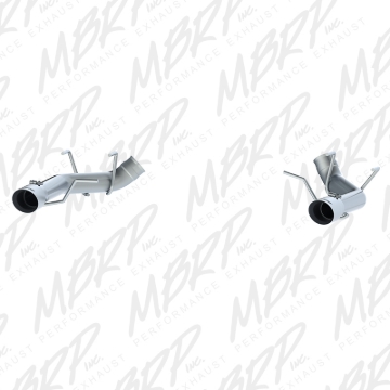 Picture of MBRP 2011-2014 Ford Mustang GT 3in Dual Axle Back Muffler Delete - T304