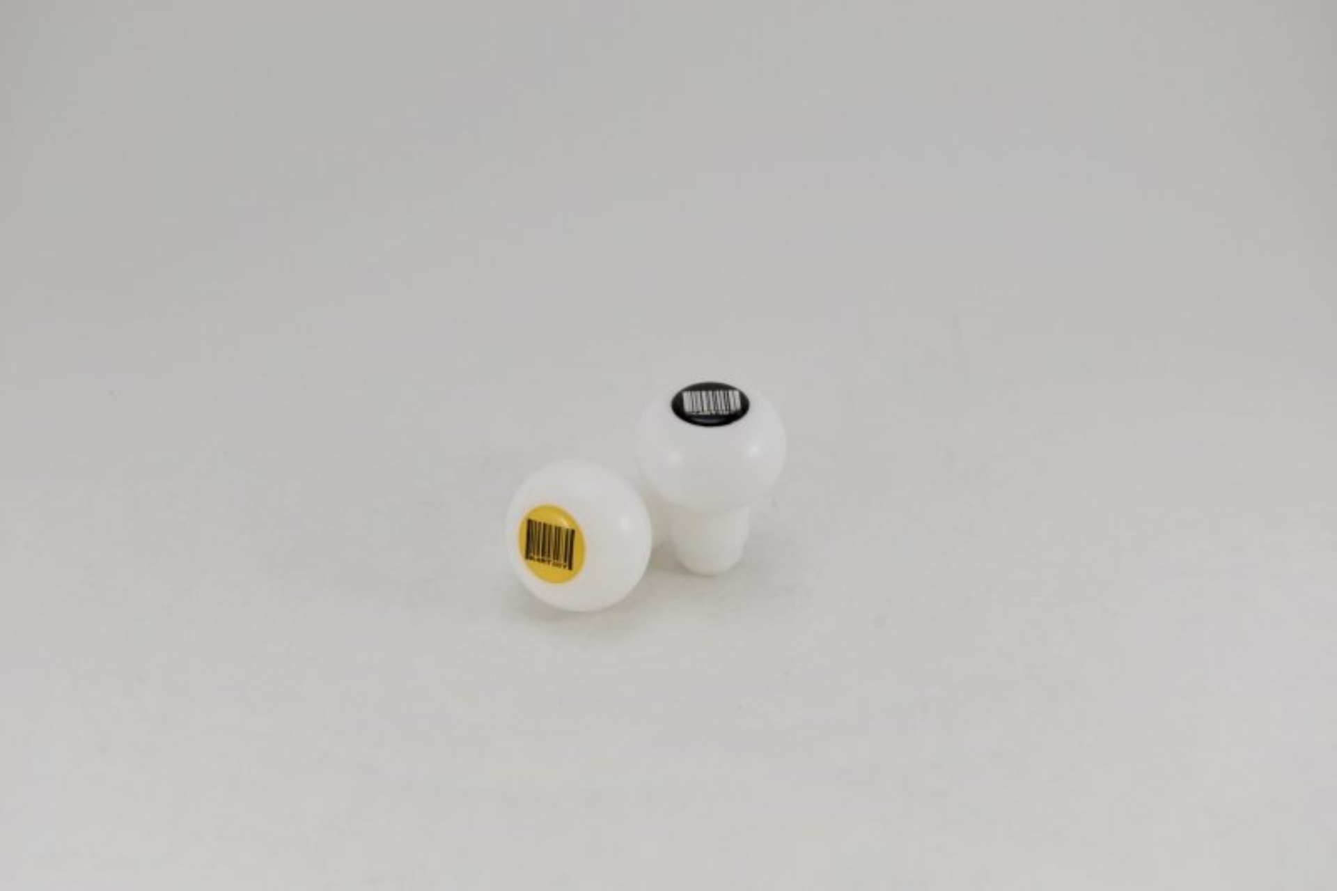 Picture of Kartboy Subaru Knuckleball Shift Knob - 5-Speed - White Delrin