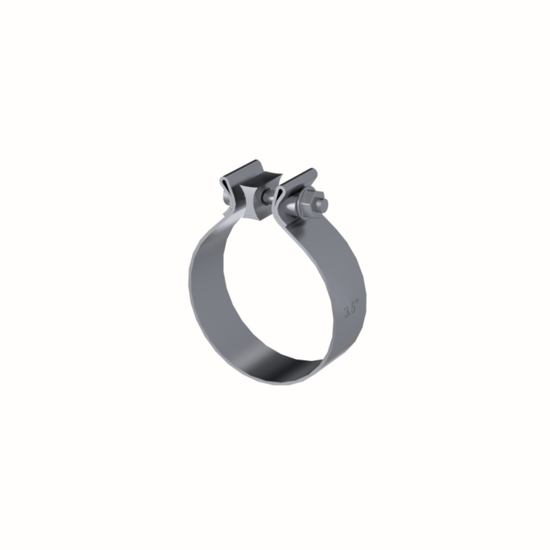 Picture of MBRP Universal 3.5in Band Clamp - Aluminized (NO DROPSHIP)