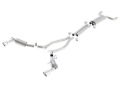 Picture of Borla 10-13 Chevy Camaro SS 6.2L V8 Single RoundTip Split Rear Exit S-Type Catback Exhaust