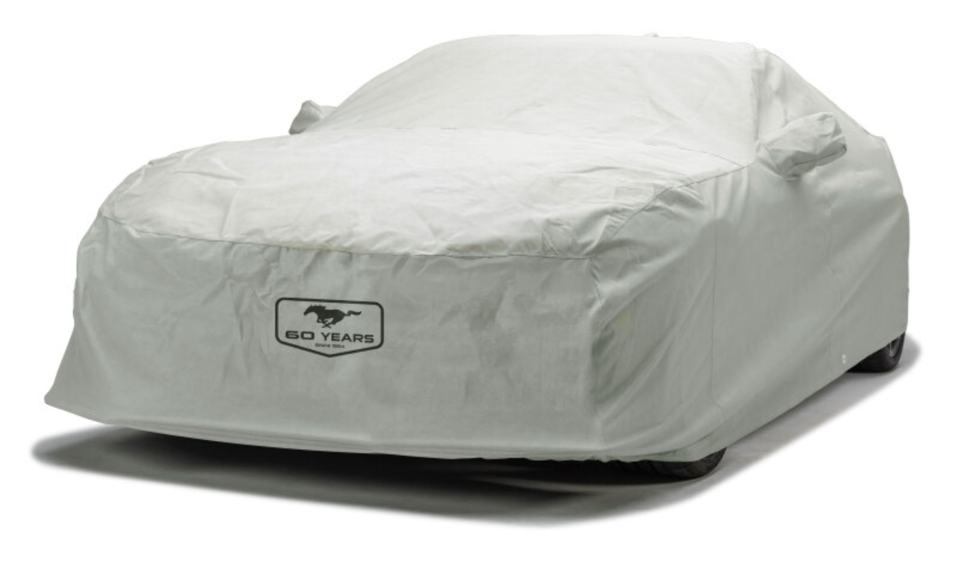 Picture of Covercraft 64-68 Mustang Custom 3-Layer Moderate Climate Car Cover with Mustang 60th Anni logo