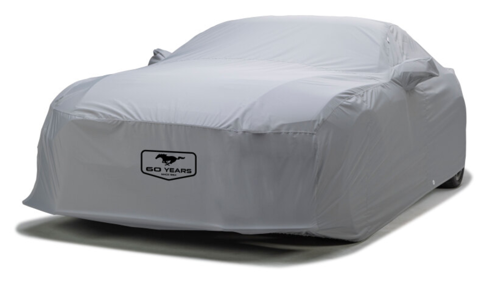 Picture of Covercraft 71-73 Mustang Custom WeatherShield HP Car Cover with Mustang 60th Anniversary logo