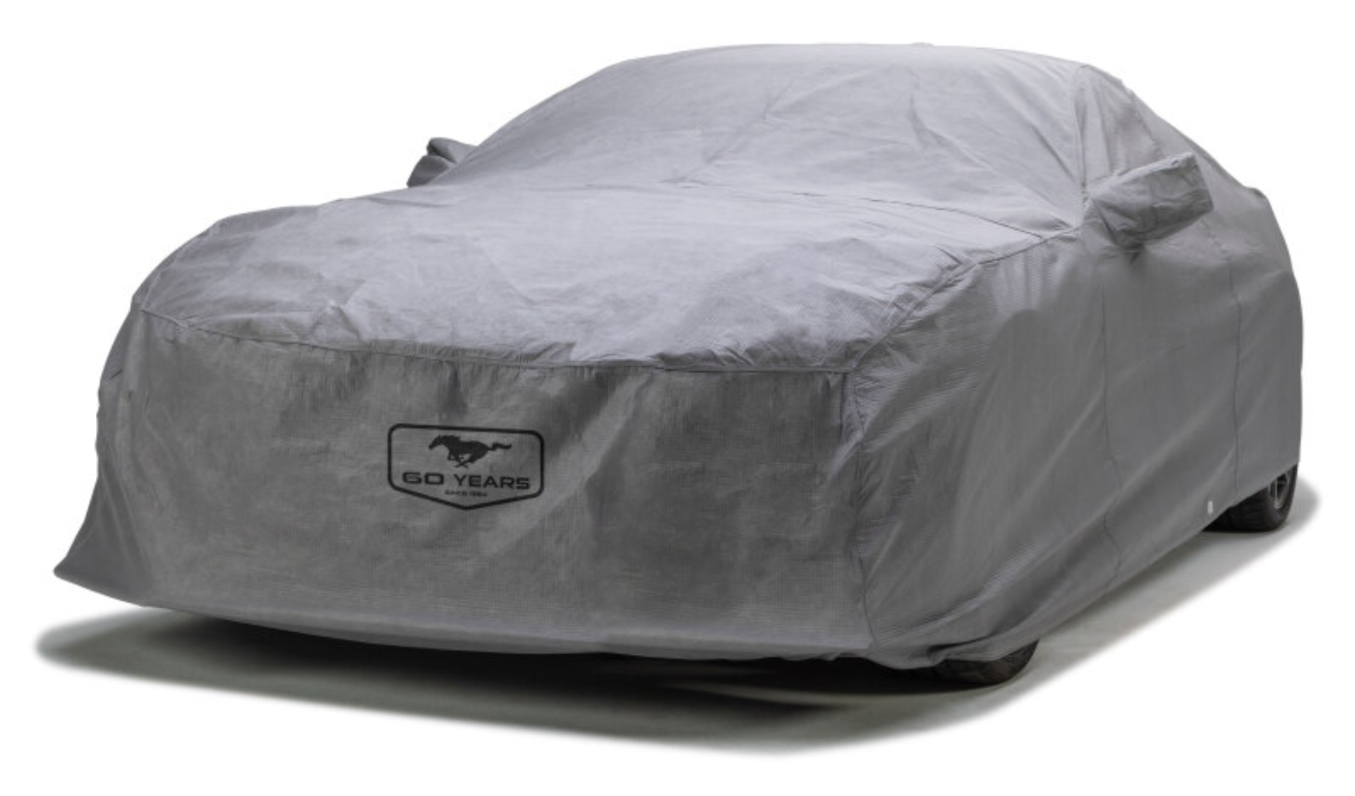 Picture of Covercraft 66-68 Mustang Custom 5-Layer Indoor Car Cover with Mustang 60th Anniversary logo