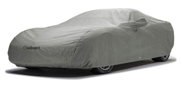 Picture of Covercraft 08-20 Dodge Challenger (SRT-8) Custom 5-Layer Indoor Car Cover with Dodge Challenger logo