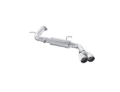 Picture of MBRP 21-24 Hyundai Elantra Aluminized Steel 3in Axle-Back Single Rear Exit with Dual Outlet Tip