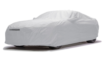 Picture of Covercraft 06-23 Dodge Charger w/Rear Spoiler/Antenna Pocket 5-Layer Softback Climate Car Cover Logo