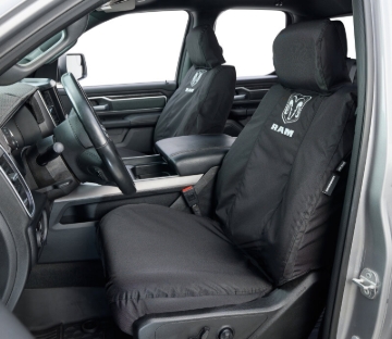 Picture of Covercraft 11-23 Dodge Ram Crew/Quad Cabs Rear Bench Endura Logo SeatSaver 2nd Row Seat Covers