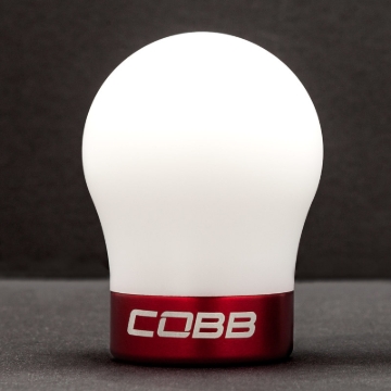 Picture of Cobb Volkswagen Red Base White Shift Knob