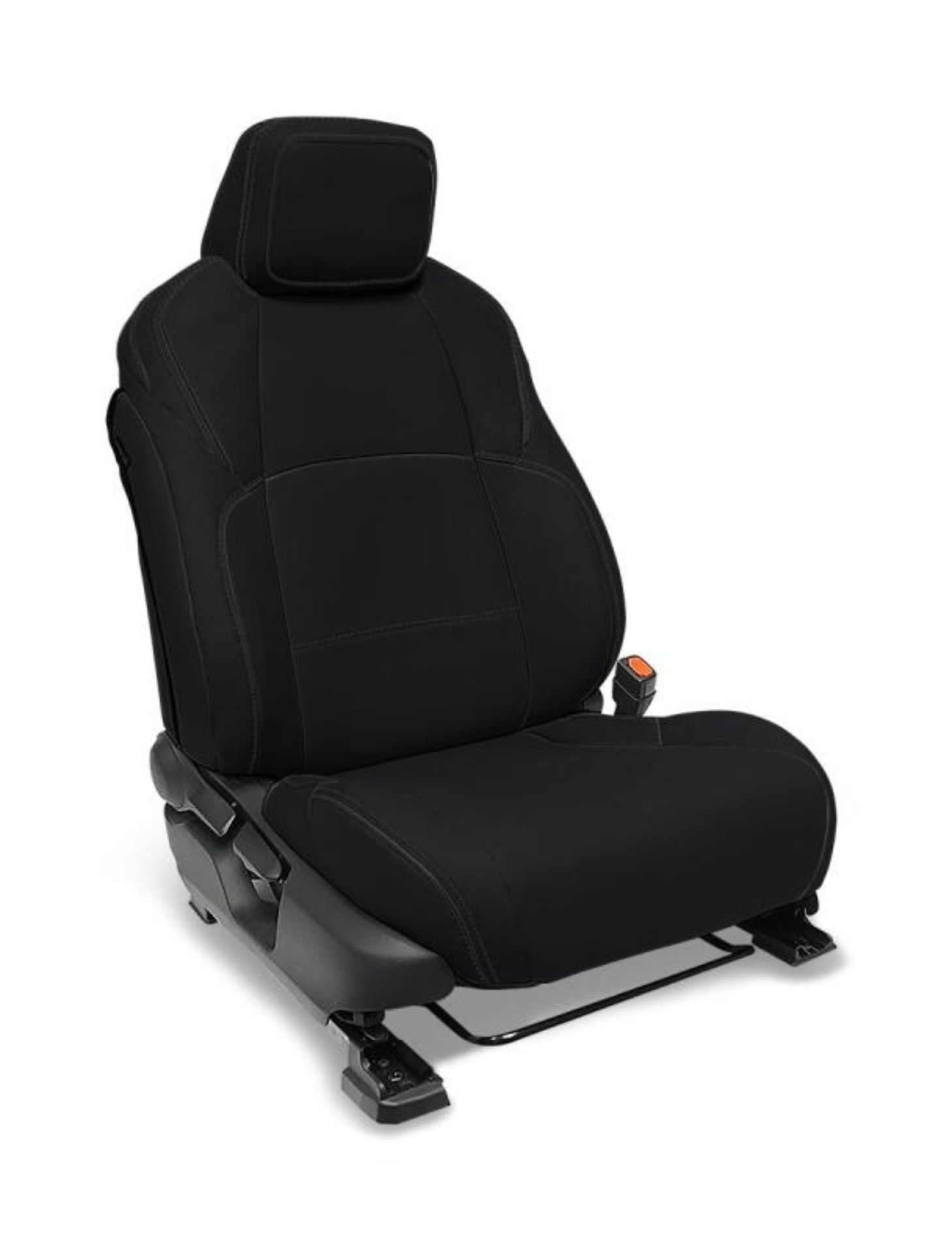 Picture of PRP 2024 Toyota Tacoma Front Seat Covers - All Black (Pair)