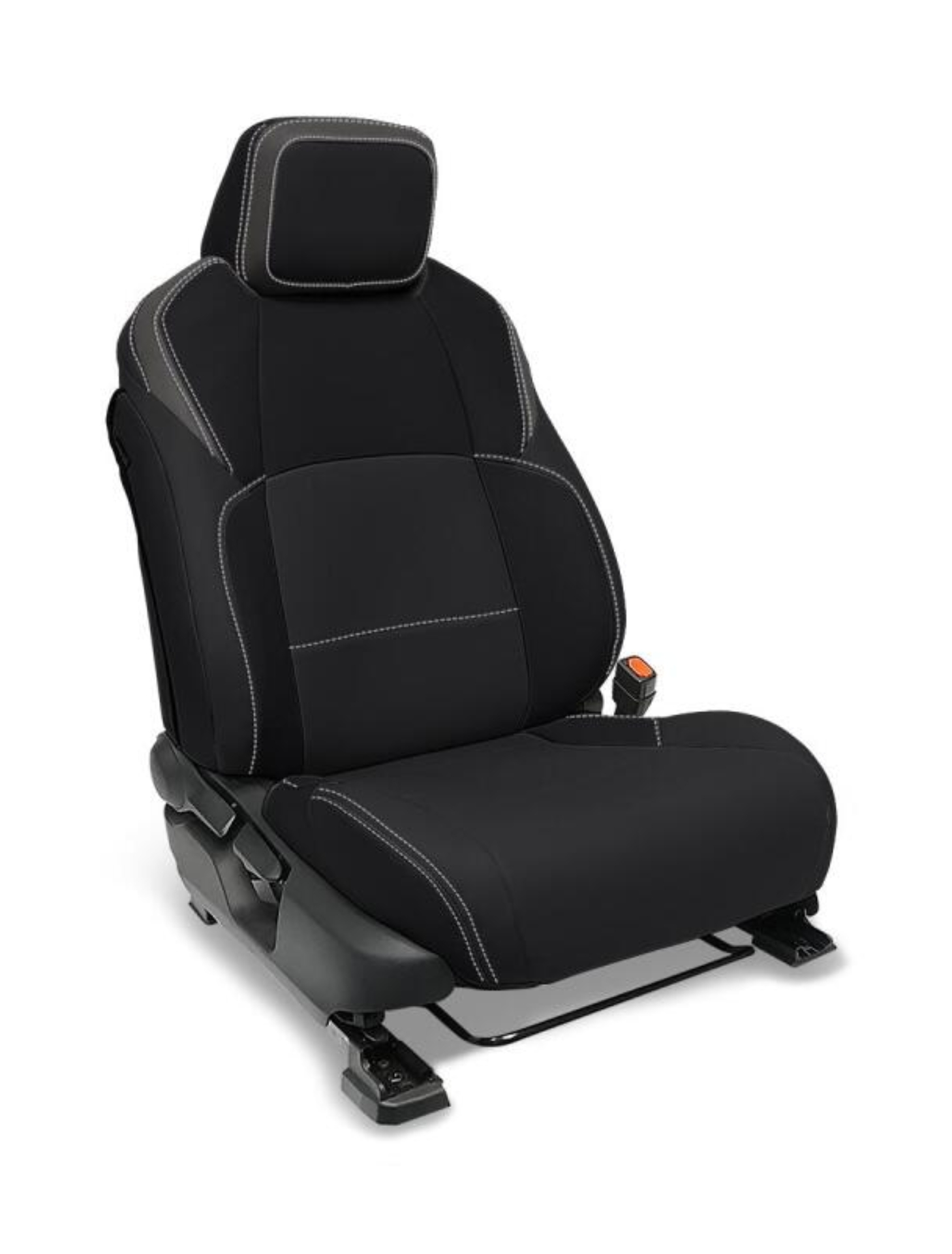 Picture of PRP 2024 Toyota Tacoma Front Seat Covers (Pair) - Black and Gray