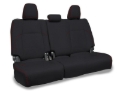 Picture of PRP 2024 Toyota Tacoma Rear Bench Covers - Black with Red Stitch