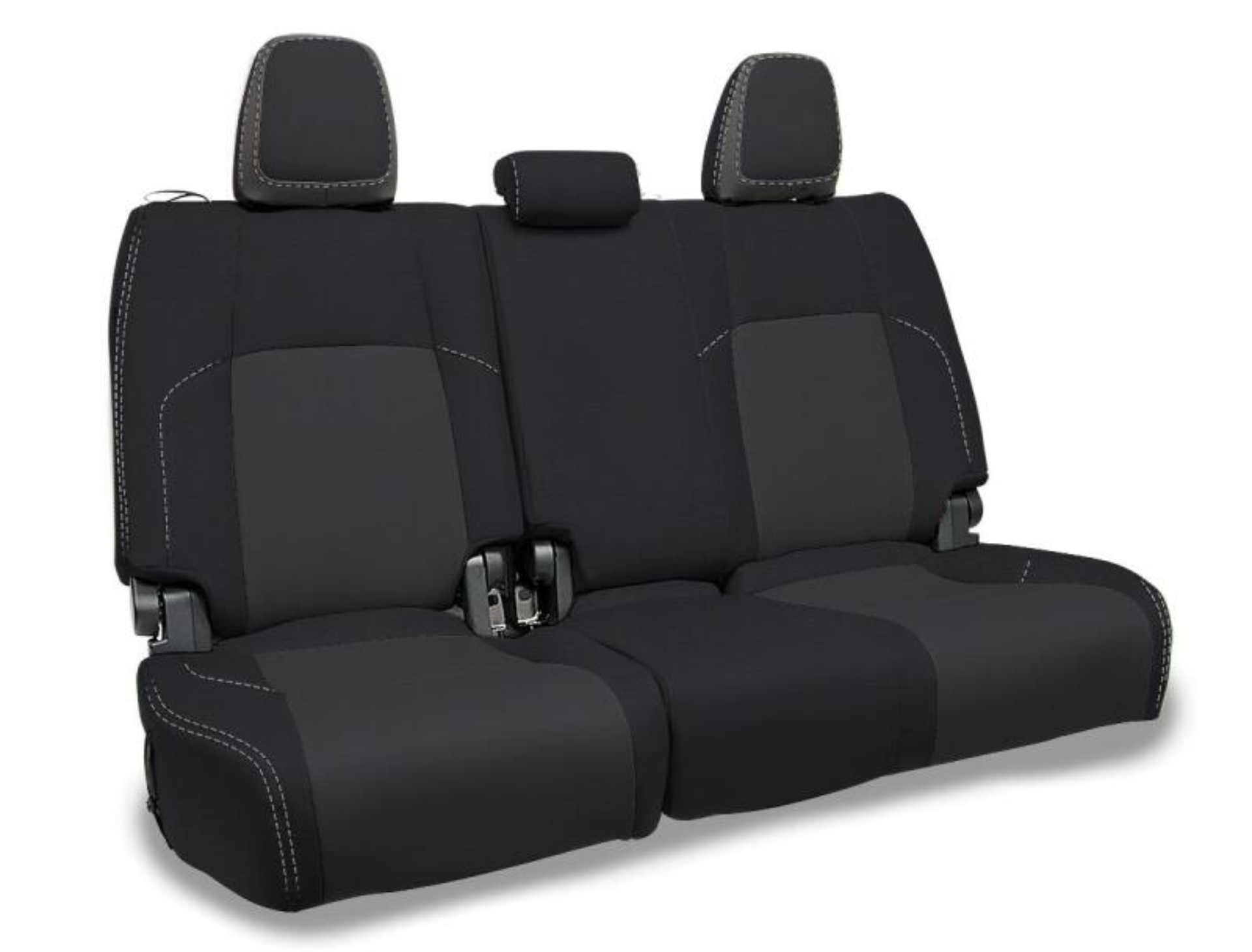 Picture of PRP 2024 Toyota Tacoma Rear Bench Covers - Black and Gray