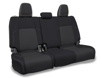 Picture of PRP 2024 Toyota Tacoma Rear Bench Covers - Black and Gray