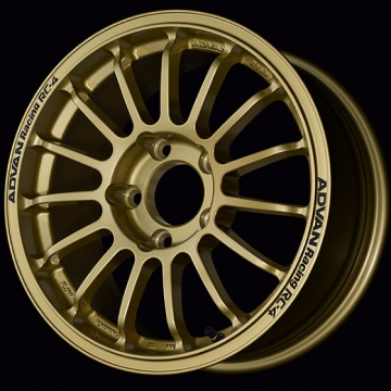 Picture of Advan RC-4 Wheel - 15x6.0 / Offset +40 / 4x100 - Rally Gold