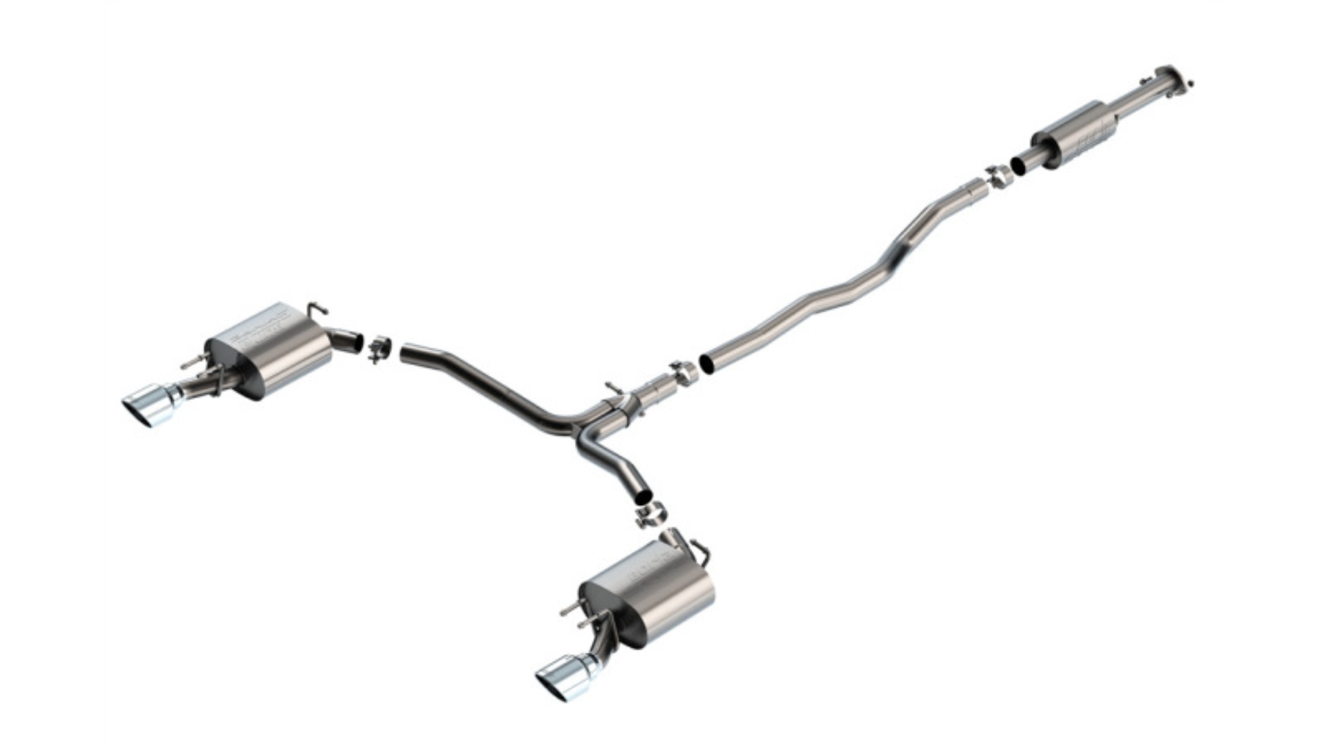 Picture of Borla 20-24 Toyota Camry 3.5L V6 FWD S-Type Cat-back