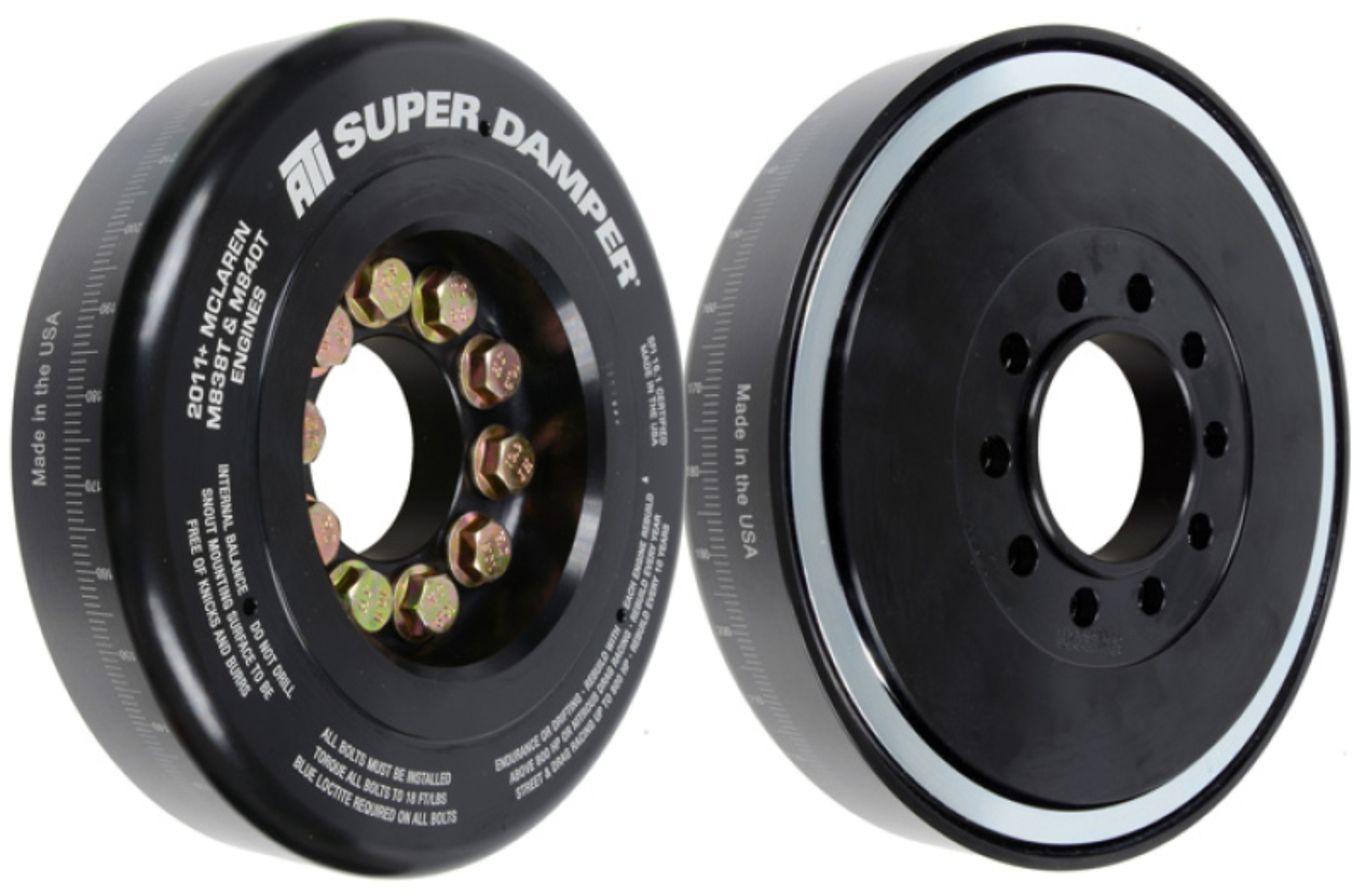 Picture of ATI McLaren M838T/M838TE/M840T/M840TE 7.07in Dia Aluminum Shell and Hub Damper