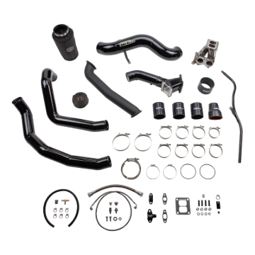 Picture of Wehrli 01-04 Duramax LB7 LB7S300 Single Turbo Install Kit - Bengal Red