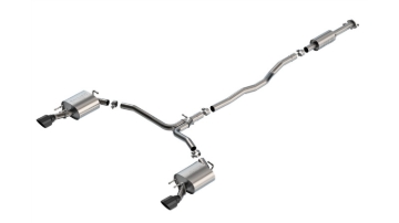 Picture of Borla 20-24 Toyota Camry TRD 3.5L V6 FWD S-Type Cat-back - Black Chrome