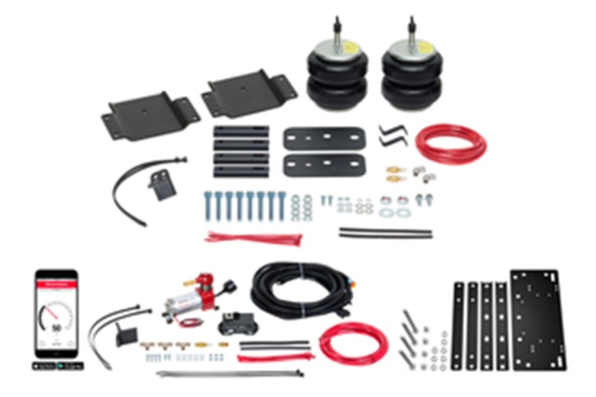 Picture of Firestone 07-21 Toyota Tundra 2WD/4WD AIO Wireless Ride-Rite All-In-One Kit (W217602872)