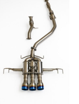 Picture of Invidia 24+ Acura Integra Type-S DE5 Q300 Cat-Back Exhaust system - Single Layer Ti Tip