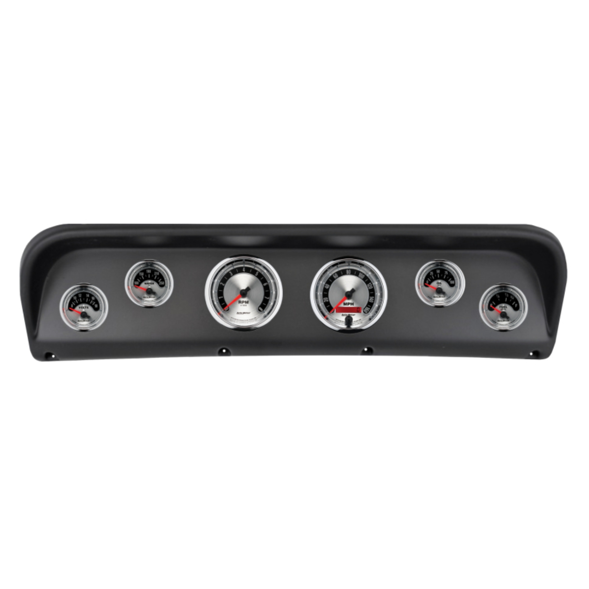 Picture of Autometer American Muscle Direct Fit Dash Kit 67-72 Ford F100 (2 x 3-3/8in. / 4 x 2-1/16in.)