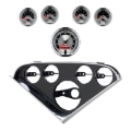 Picture of Autometer American Muscle Direct Fit Dash Kit 55-56 Chevrolet (1 x 3-3/8in. / 4 x 2-1/16in.)