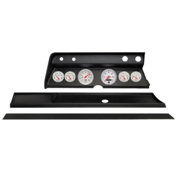 Picture of Autometer Arctic White Direct Fit Dash Kit 1966 Chevy Chevelle (2 x 3-3/8in. / 4 x 2-1/16in.)