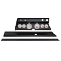 Picture of Autometer Arctic White Direct Fit Dash Kit 1967 Chevy Chevelle (2 x 3-3/8in. / 4 x 2-1/16in.)
