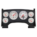 Picture of Autometer Arctic White Direct Fit Dash Kit 94-97 Chevy S10 Truck (2 x 3-3/8in. / 4 x 2-1/16in.)