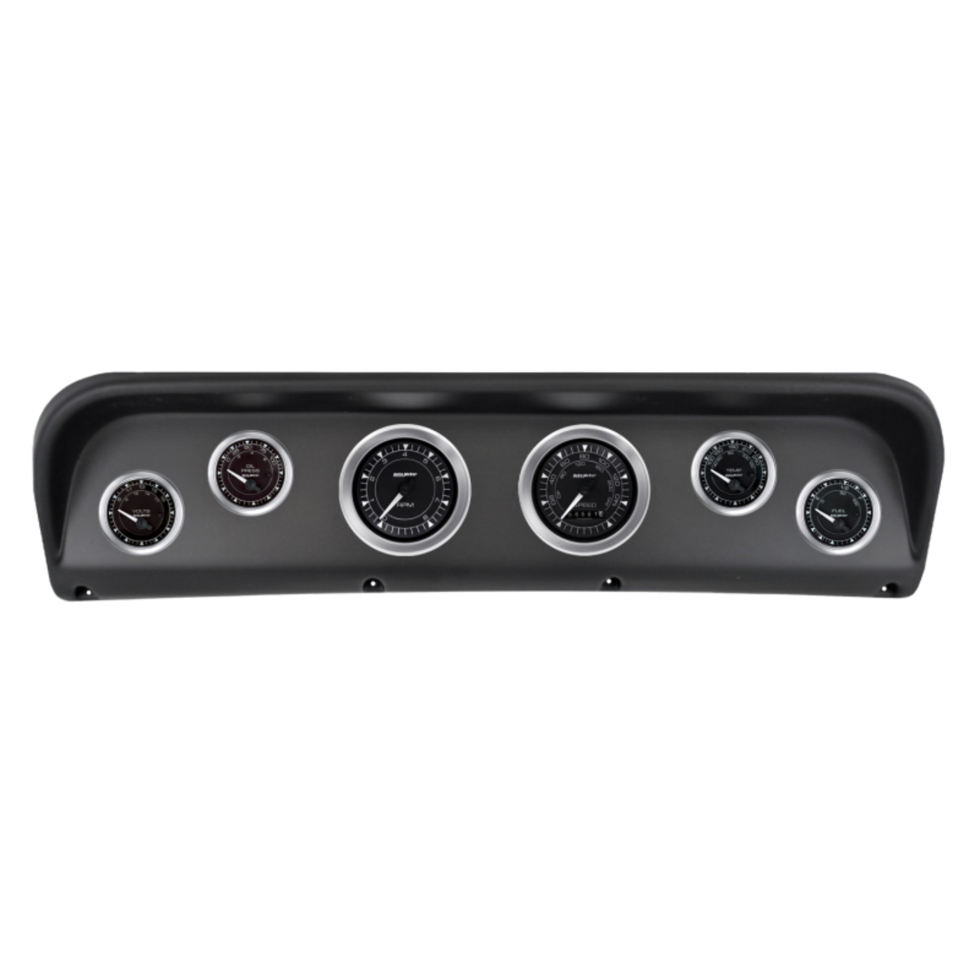 Picture of Autometer Chrono Direct Fit Dash Kit 67-72 Ford F100 (2 x 3-3/8in. / 4 x 2-1/16in.)