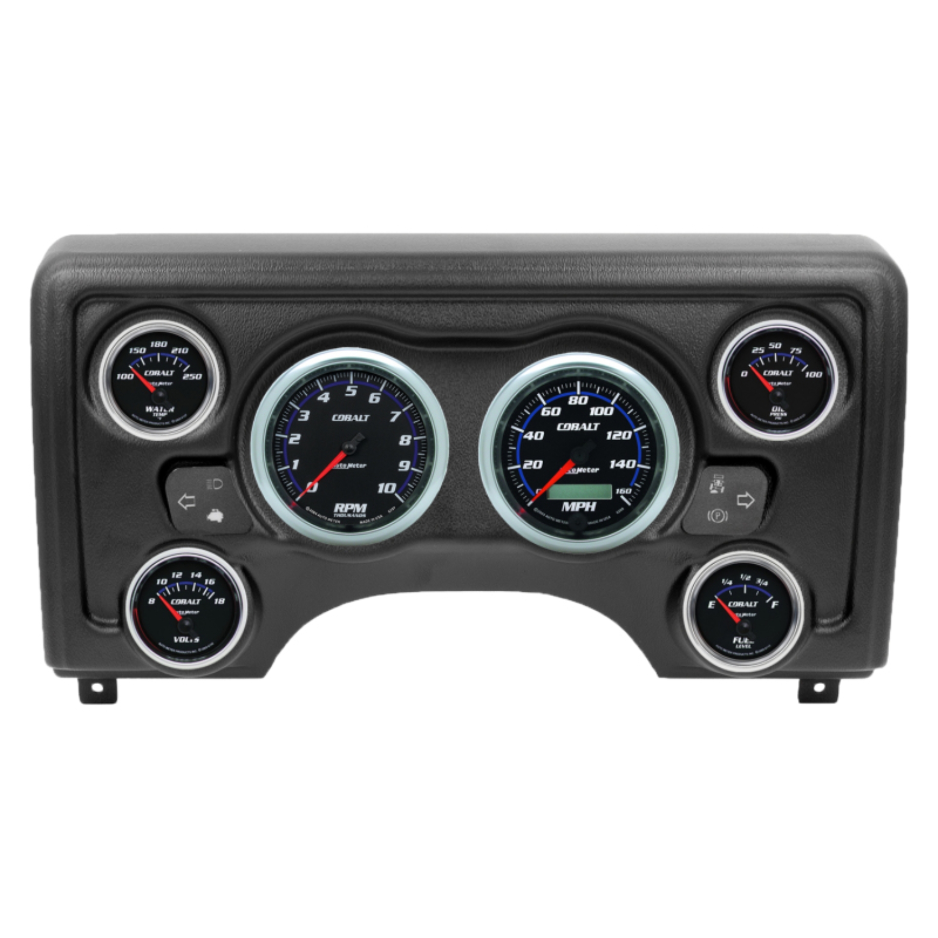 Picture of Autometer Cobalt Direct Fit Dash Kit 97-06 Jeep TJ (2 x 3-3/8in. / 4 x 2-1/16in.)