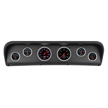 Picture of Autometer Designer Black Direct Fit Dash Kit 67-72 Ford F100 (2 x 3-3/8in. / 4 x 2-1/16in.)