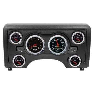 Picture of Autometer Jeep Direct Fit Dash Kit 97-06 Jeep TJ (2 x 3-3/8in. / 4 x 2-1/16in.)