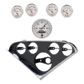 Picture of Autometer Old Tyme White Direct Fit Dash Kit 55-56 Chevrolet (1 x 3-3/8in. / 4 x 2-1/16in.)