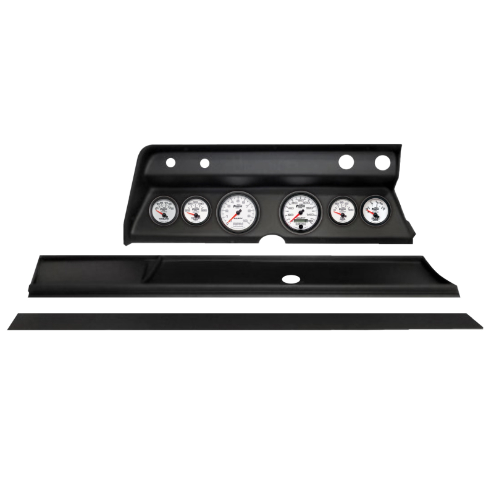 Picture of Autometer Phantom II Direct Fit Dash Kit 1967 Chevy Chevelle (2 x 3-3/8in. / 4 x 2-1/16in.)