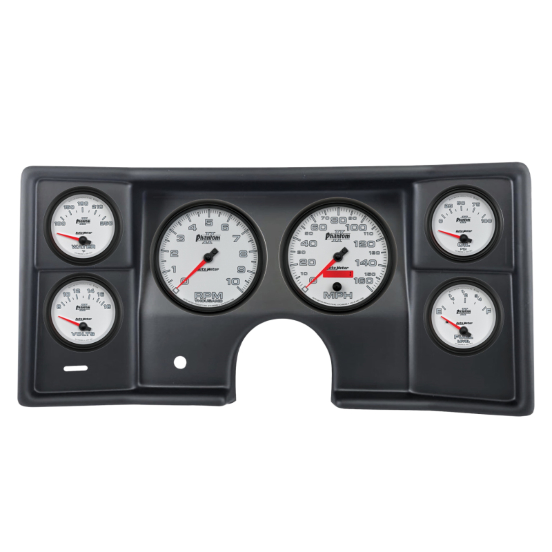 Picture of Autometer Phantom II Direct Fit Dash Kit 78-81 Malibu / El Camino / Montecarlo (2 x 5in/4 x 2-5/8in)