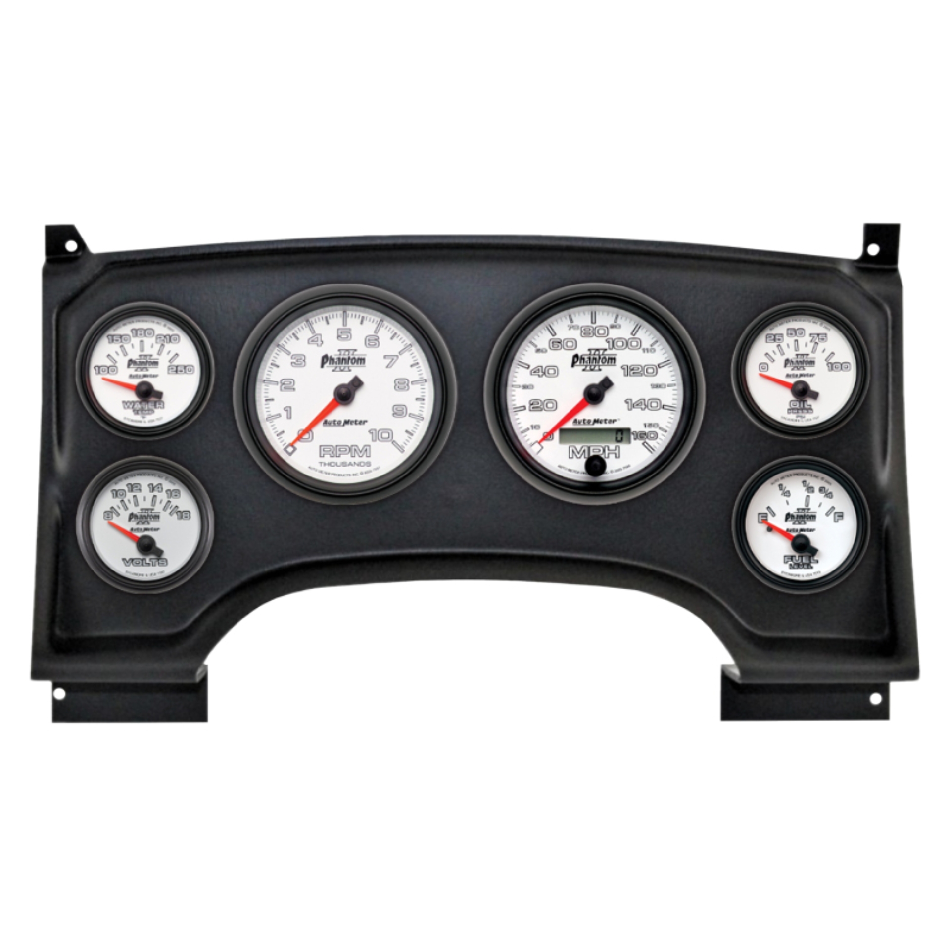 Picture of Autometer Phantom II Direct Fit Dash Kit 94-97 Chevy S10 Truck (2 x 3-3/8in. / 4 x 2-1/16in.)