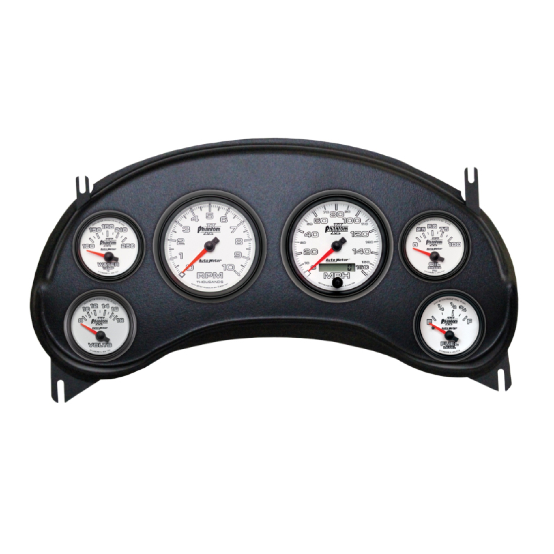 Picture of Autometer Phantom II Direct Fit Dash Kit 98-04 Chevy S10 Truck (2 x 3-3/8in. / 4 x 2-1/16in.)