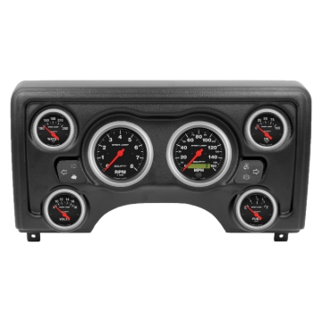 Picture of Autometer Sport-Comp Direct Fit Dash Kit 97-06 Jeep TJ (2 x 3-3/8in. / 4 x 2-1/16in.)
