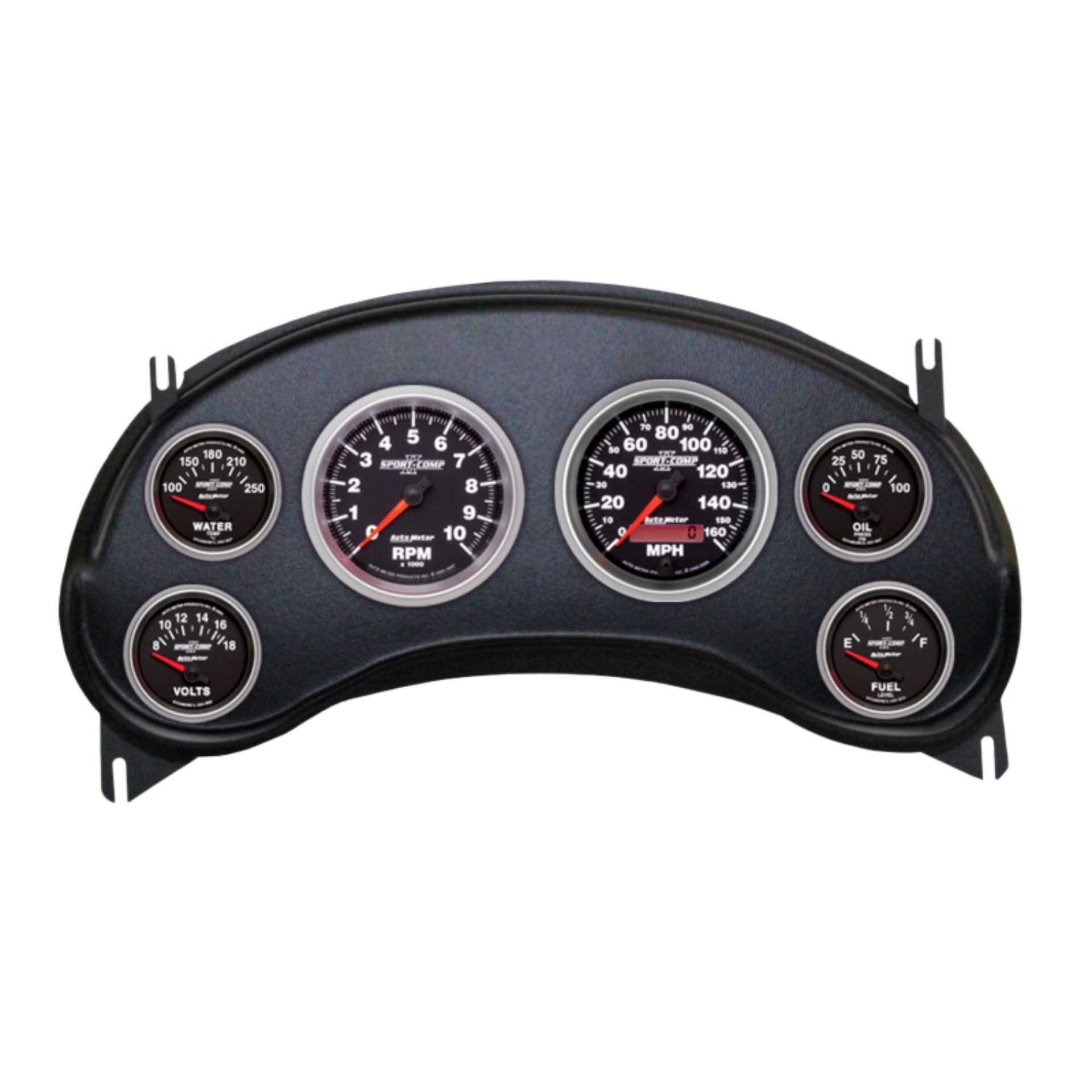 Picture of Autometer Sport-Comp II Direct Fit Dash Kit 98-04 Chevy S10 Truck (2 x 3-3/8in. / 4 x 2-1/16in.)