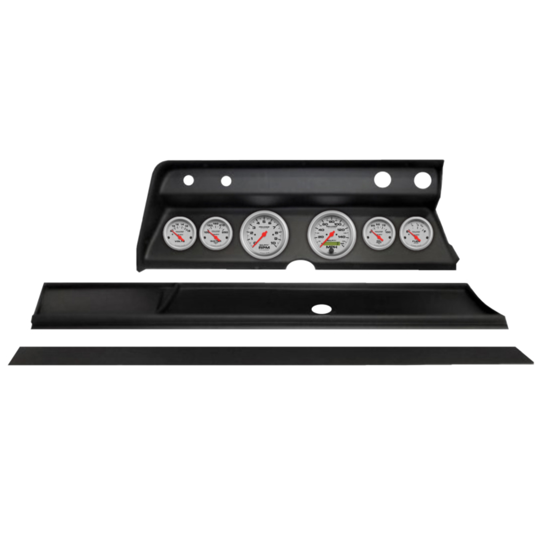 Picture of Autometer Ultra-Lite Direct Fit Dash Kit 1966 Chevy Chevelle (2 x 3-3/8in. / 4 x 2-1/16in.)