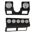 Picture of Autometer Ultra-Lite Direct Fit Dash Kit 87-96 Jeep Wrangler YJ (Tach/MPH/FL/OilP/WTMP/VLT/TRNS)