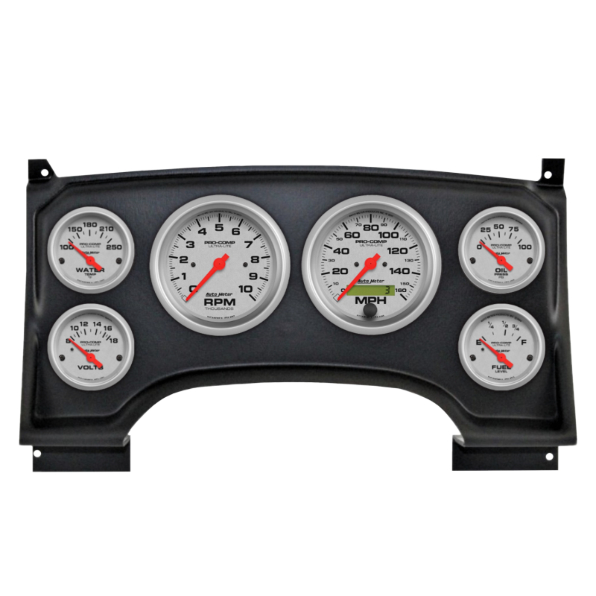 Picture of Autometer Ultra-Lite Direct Fit Dash Kit 94-97 Chevy S10 Truck (2 x 3-3/8in. / 4 x 2-1/16in.)