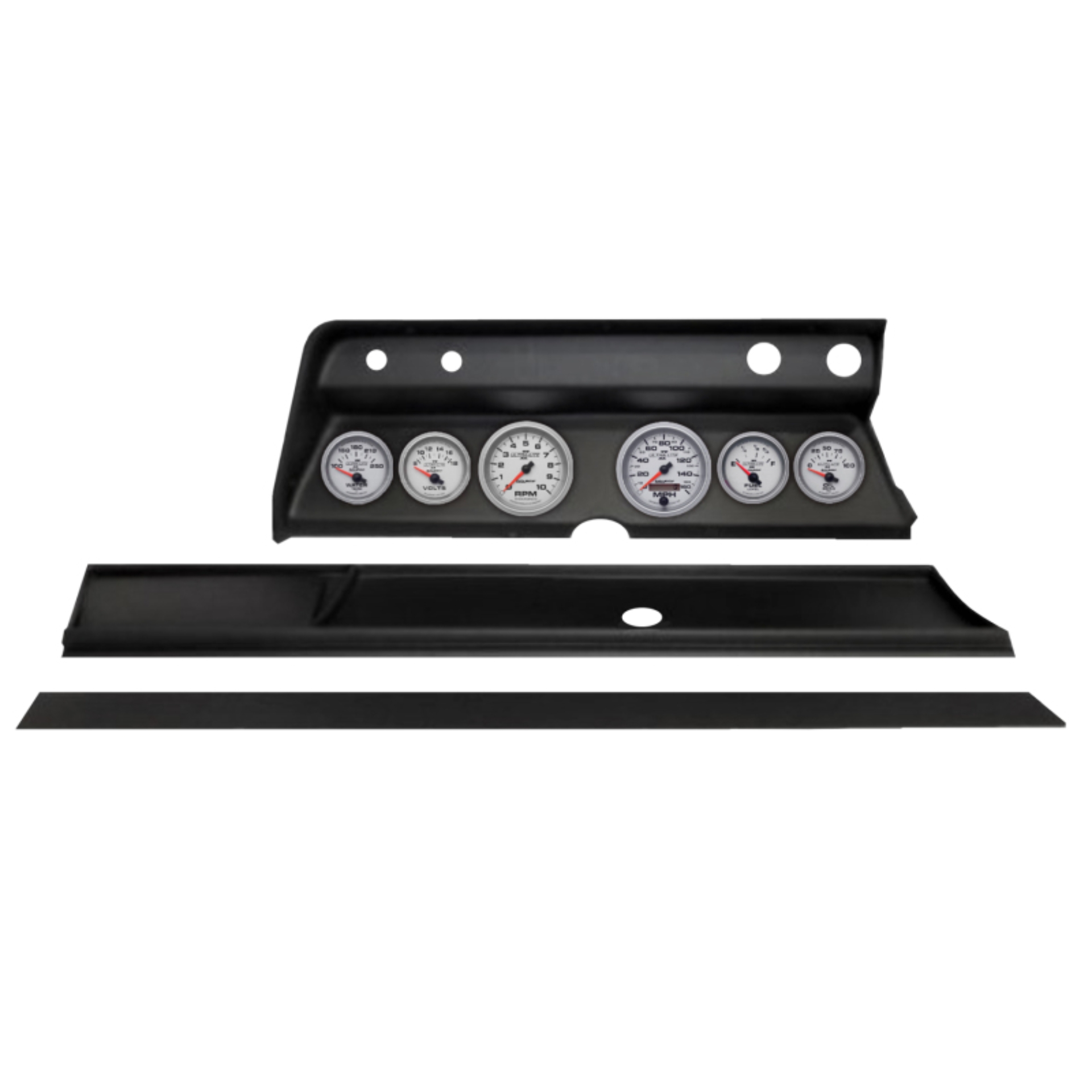 Picture of Autometer Ultra-Lite II Direct Fit Dash Kit 1966 Chevy Chevelle (2 x 3-3/8in. / 4 x 2-1/16in.)