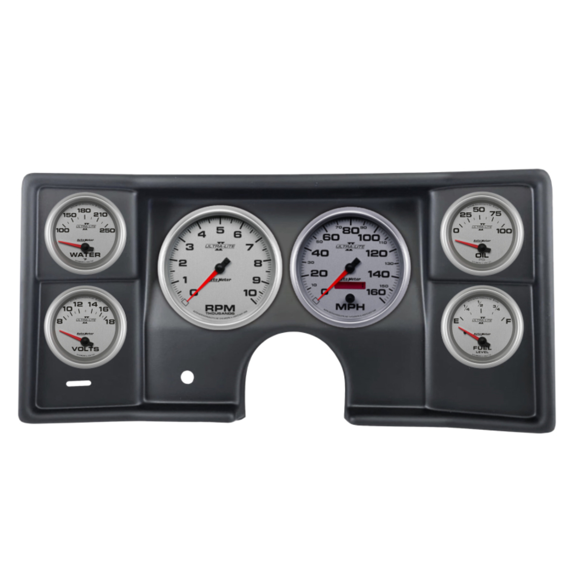 Picture of Autometer Ultra-Lite II Direct Fit Dash Kit 78-81 Malibu / El Camino (2 x 5in. / 4 x 2-5/8in.)