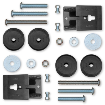 Picture of Rock Krawler 2018+ Jeep Wrangler JL 2DR / JLU 4DR 2-4in Adj. Rear Bump Stop Kit