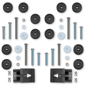 Picture of Rock Krawler 2018+ Jeep Wrangler JL 2DR / JLU 4DR Front & Rear Bump Stop Kit (2in-4in)